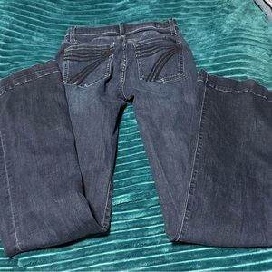7famk nwot trouser jean sz 27 x 35